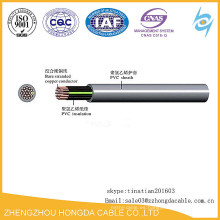 Cable de alambre aislado plástico del control de cobre 450 / 750V KVV / KVVP / KVVR / ZR-KVVRP / ZR-KVV